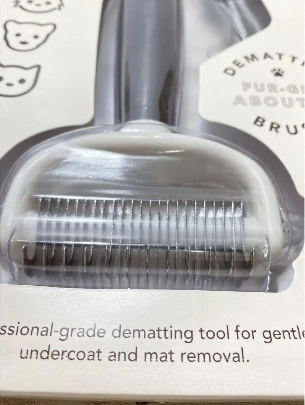 Romp Dematting Mat Removal Dog Cat Hair Brush Grooming Tool Brand New
